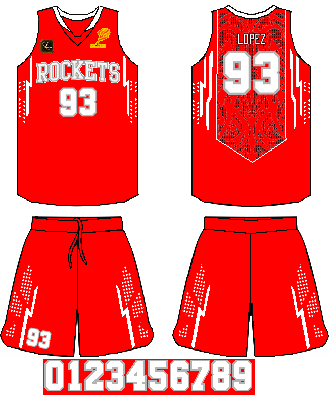 rockets jersey design